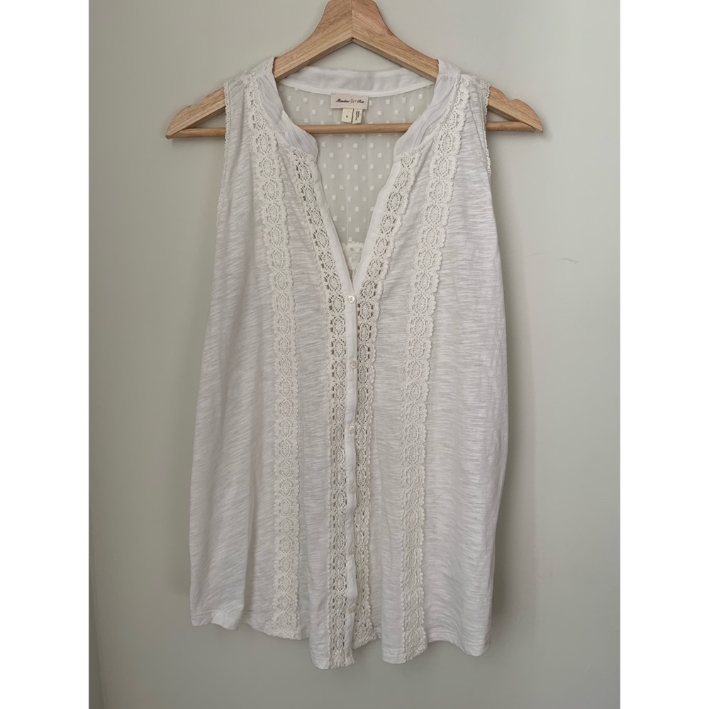 ❌SOLD❌ Anthropologie Meadow Rue Jenson Tank - Picture 2 of 6